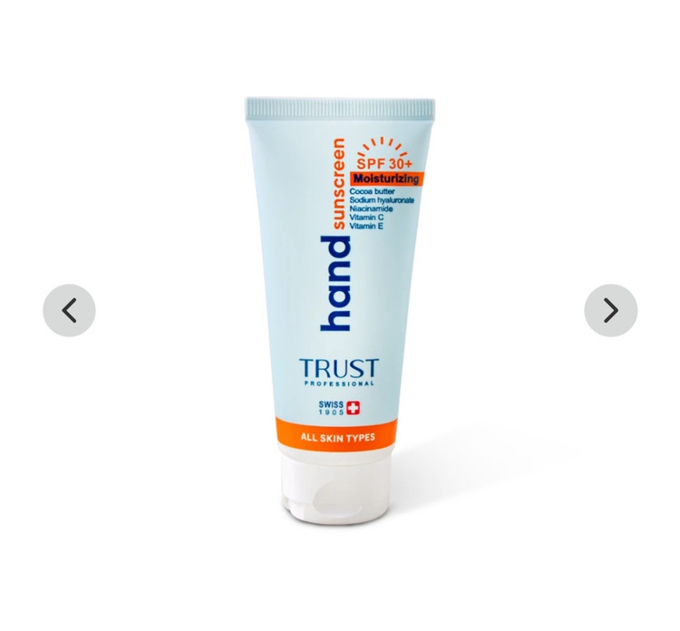 کرم تخصصی دست ضدآفتاب و آبرسان +SPF30 بیرنگ تراست ۷۵ میل