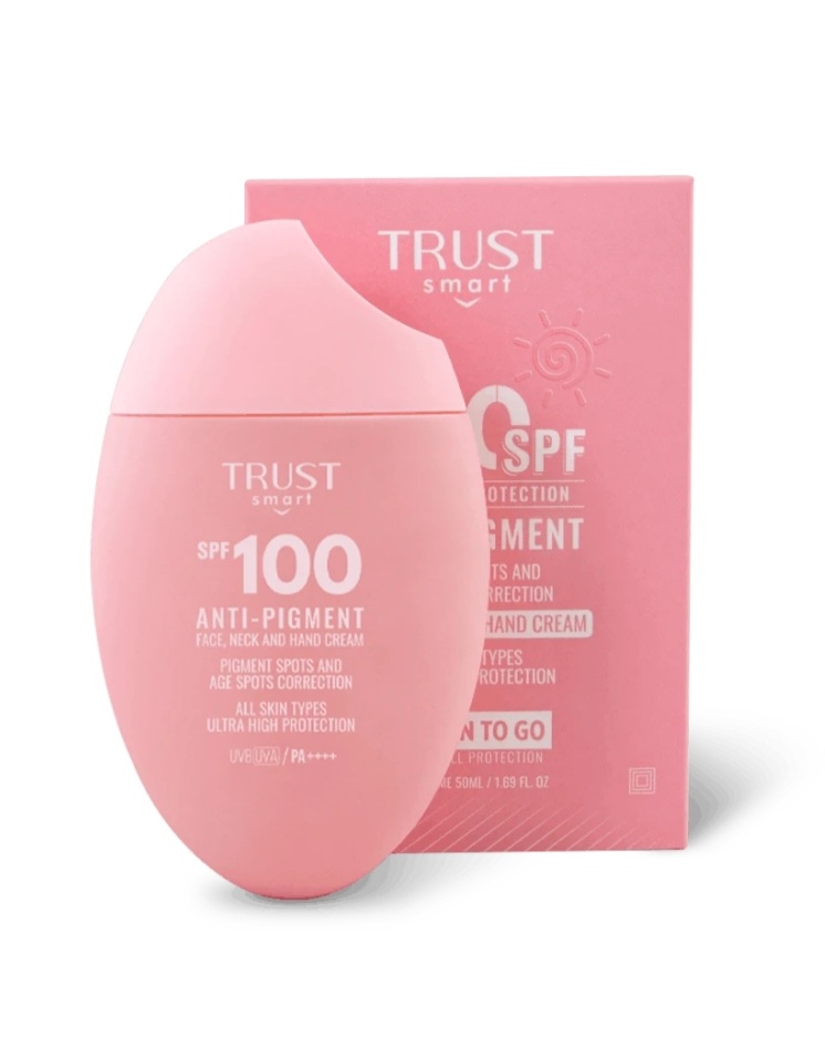 کرم ضدآفتاب SPF100 تراست اسمارت ۵۰ میل